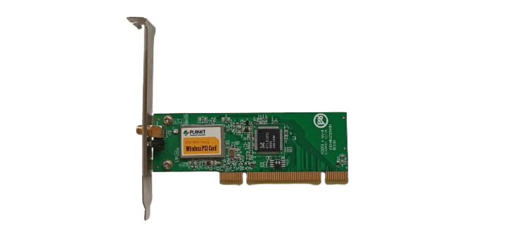 کارت شبکه وایراس مدل planet WL-8317 (کارکرده)