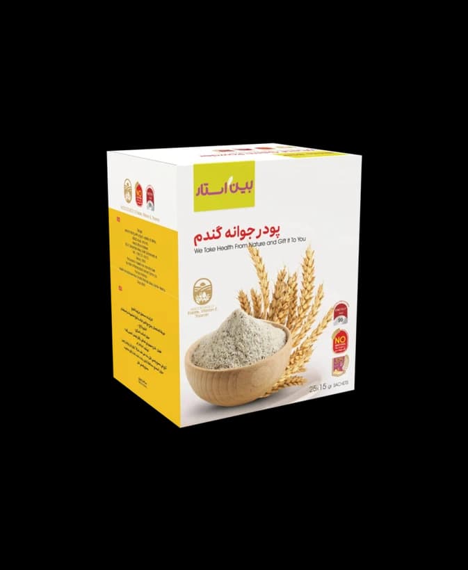 پودر جوانه گندم (اصل و تاریخ جدید)-بهترین کیفیت _ بین استار بیز