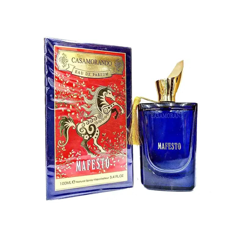 عطر و ادکلن مردانه مفیستو کازاموراندو فرگرانس وورد اصل FRAGRANCE WORLD CASAMORANDO MAFESTO 100ML — تصویر ۱۰