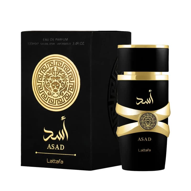 عطر و ادکلن مردانه اَسَد لطافه اصل LATTAFA ASAD PERFUMES 100ML — تصویر ۹