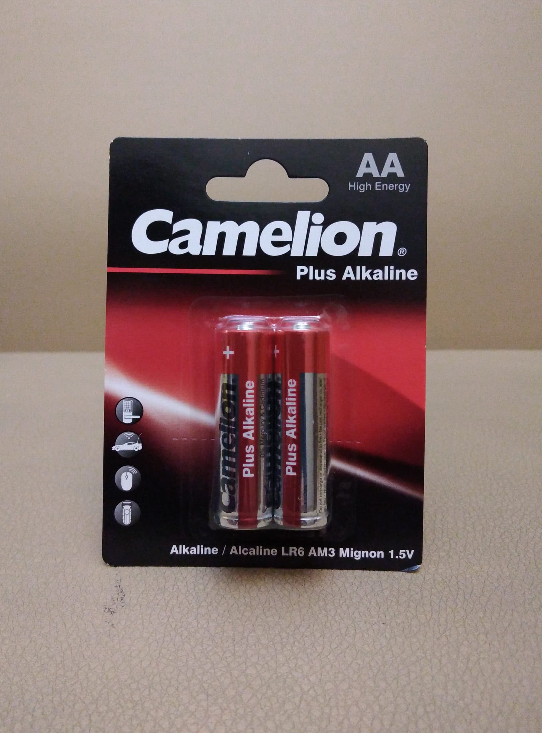 باتری قلمی کملیون پلاس آلکالاین پک 2 عددیplus alkaline p2