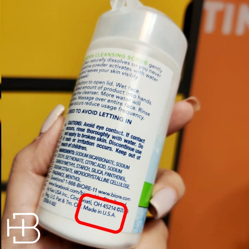 پودر روشن کننده و لایه بردار ملایم پوست صورت و بدن بیوره اصل Biore Baking Soda Cleansing Scrub 127G — تصویر ۵