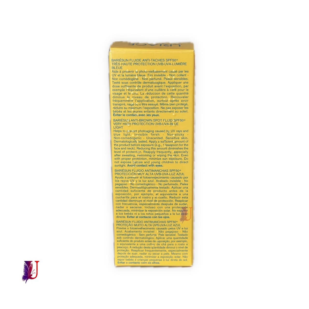 ضدآفتاب ضدلک فلوئیدی باریسان اوریاژ اصل Uriage Bariesun Anti-Brown Spot Fluid Spf50 40ML — تصویر ۵