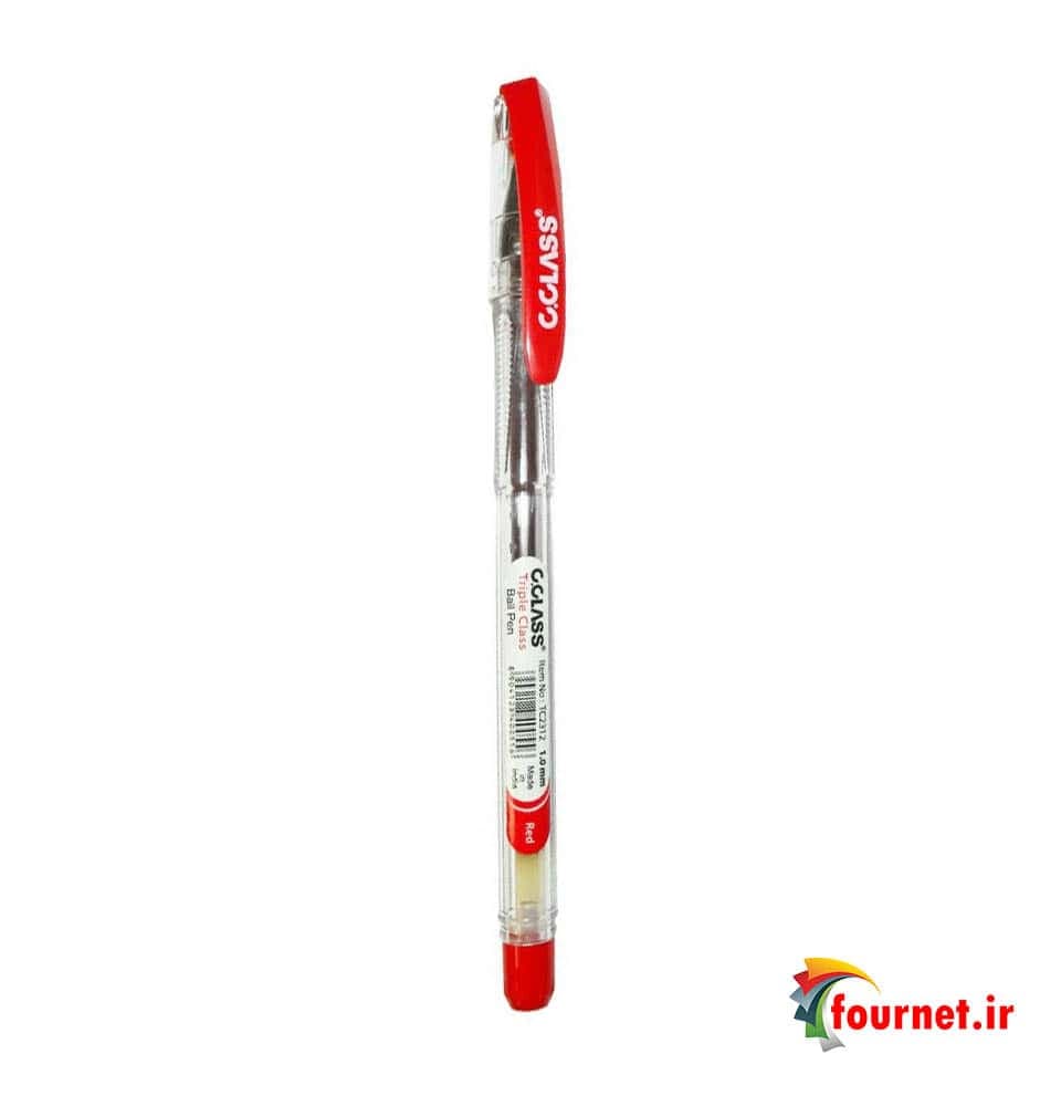 خودکار سی کلس مدل Triple Class TC2312-393 قرمز — تصویر ۲