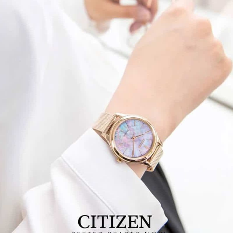 ساعت مچی زنانه سیتیزن CITIZEN مدل EM0508-80Y — تصویر ۸