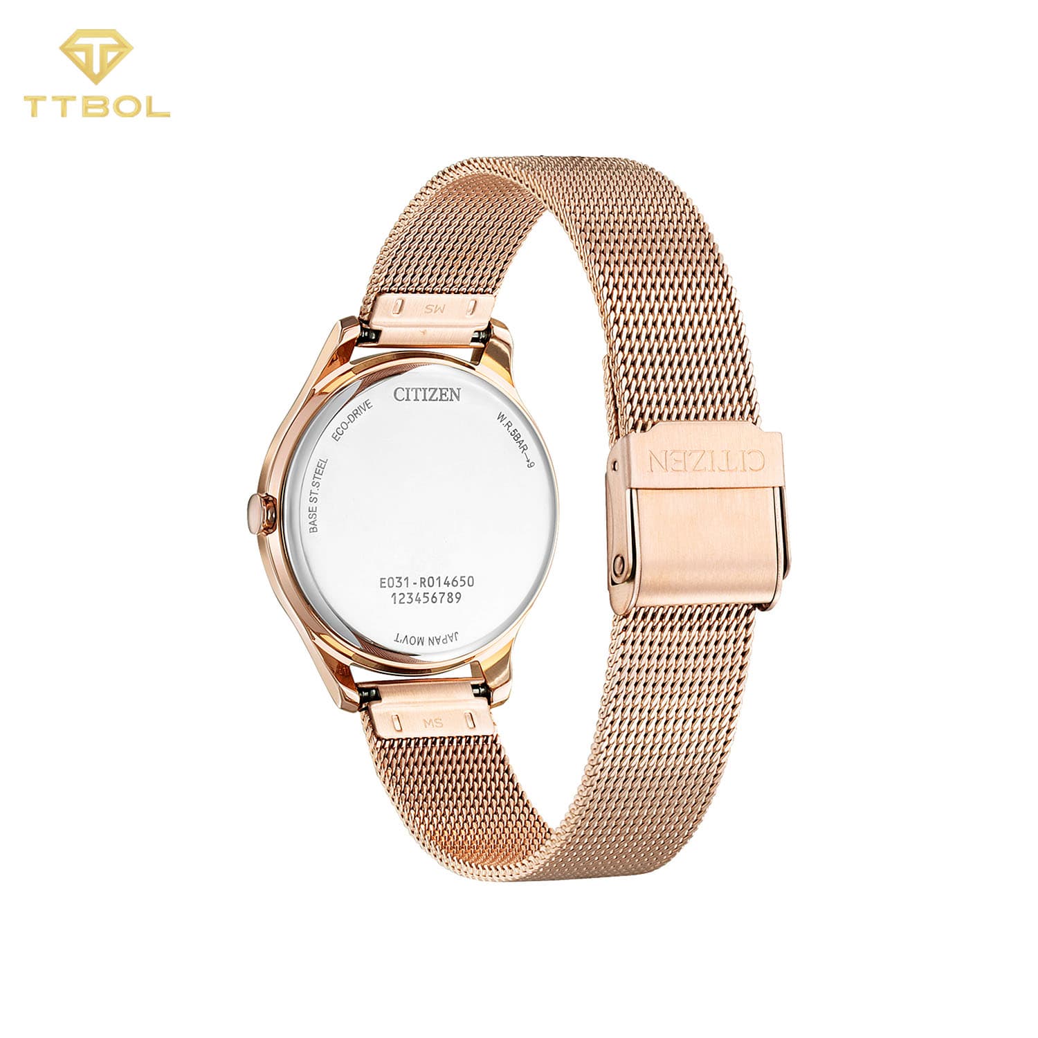 ساعت مچی زنانه سیتیزن CITIZEN مدل EM0508-80Y — تصویر ۴