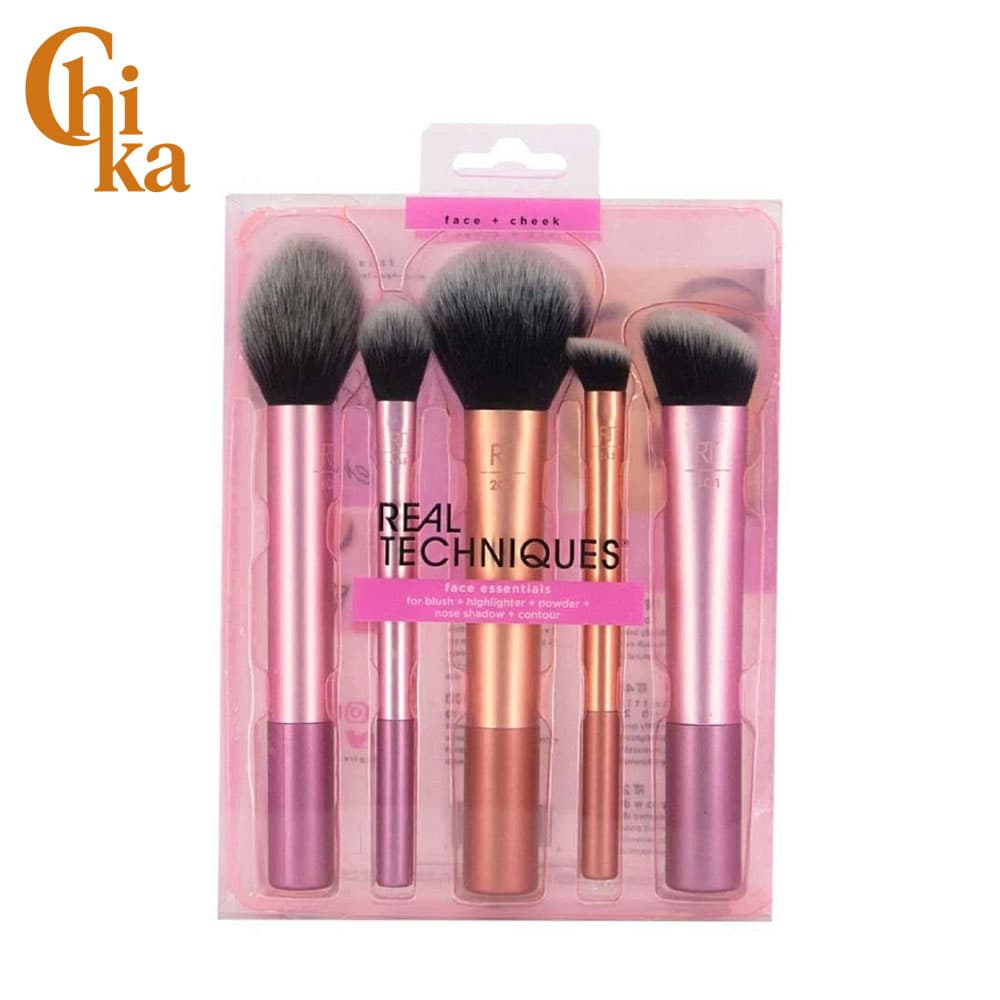 ست براش 5 عددی ریل تکنیک مدل Face Essentials
