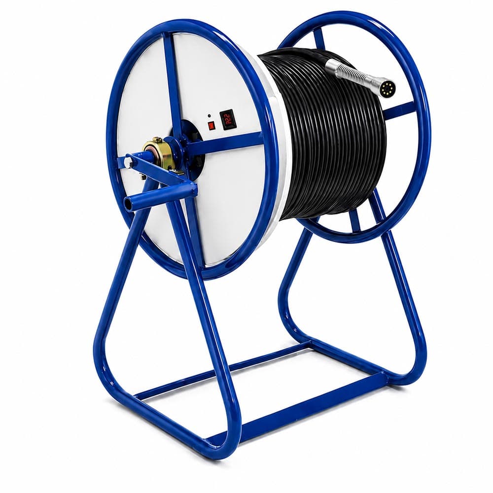 دوربین شلنگی آندوسکوپی بازرسی و حفاری چاه عمیق 200 متری WiFi لنز 20mm — تصویر ۱۲