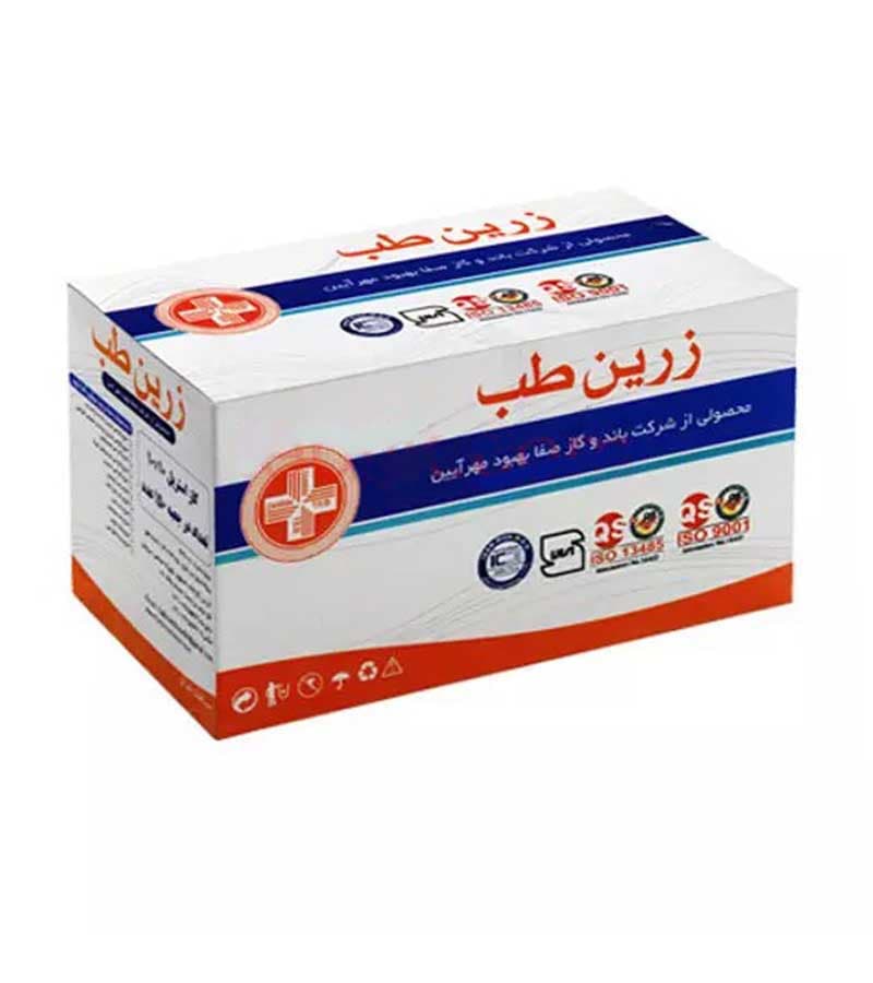 گاز استریل تک پدی زرین 10 عددی