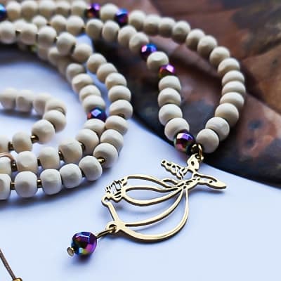 گردنبند مدل شمس تبریزی - بلتاگالری — تصویر ۷