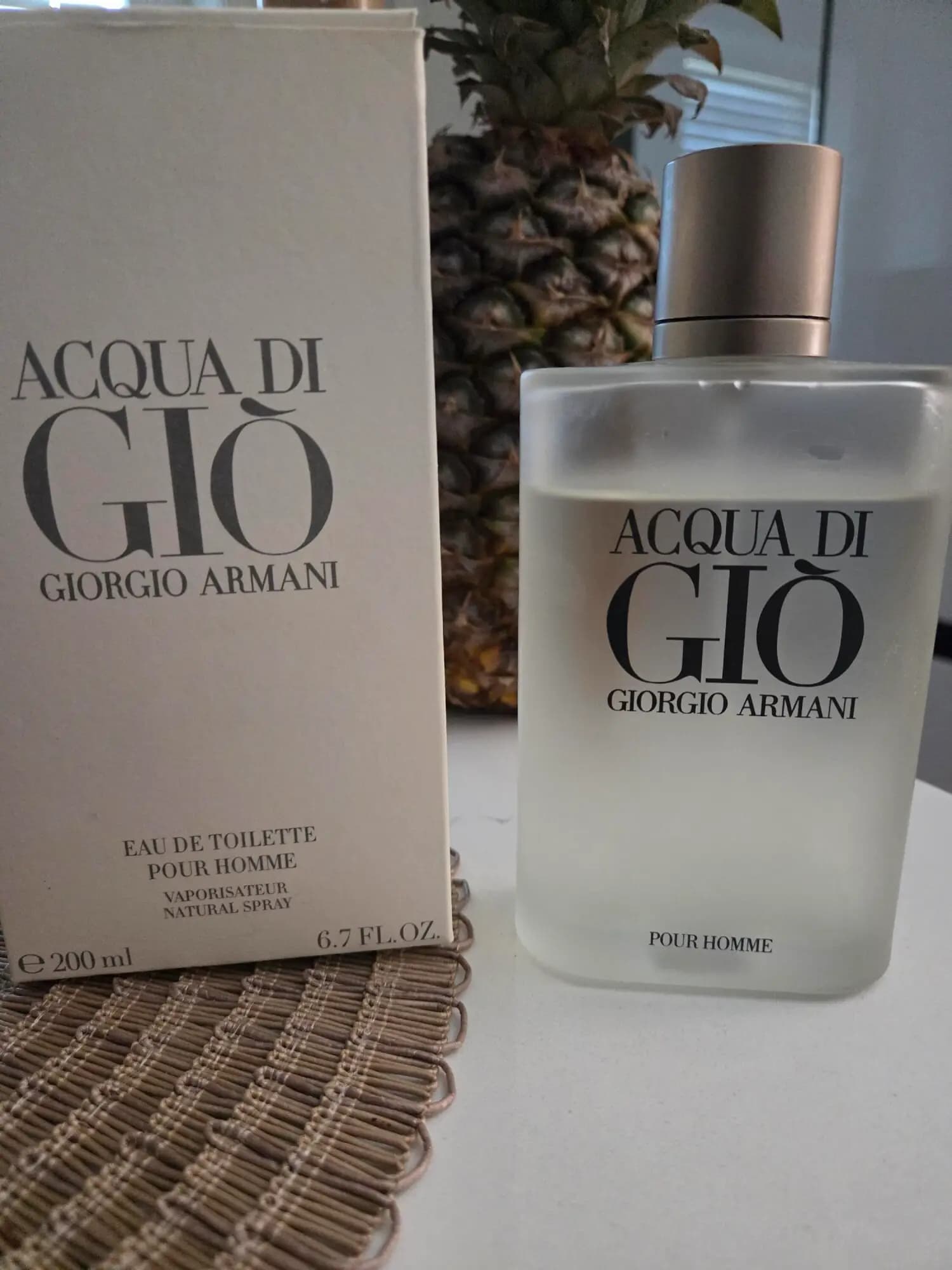 ادکلن مردانه اورجینال آکوا دی جیو اصل Giorgio Armani Acqua di Gio 200ML — تصویر ۹