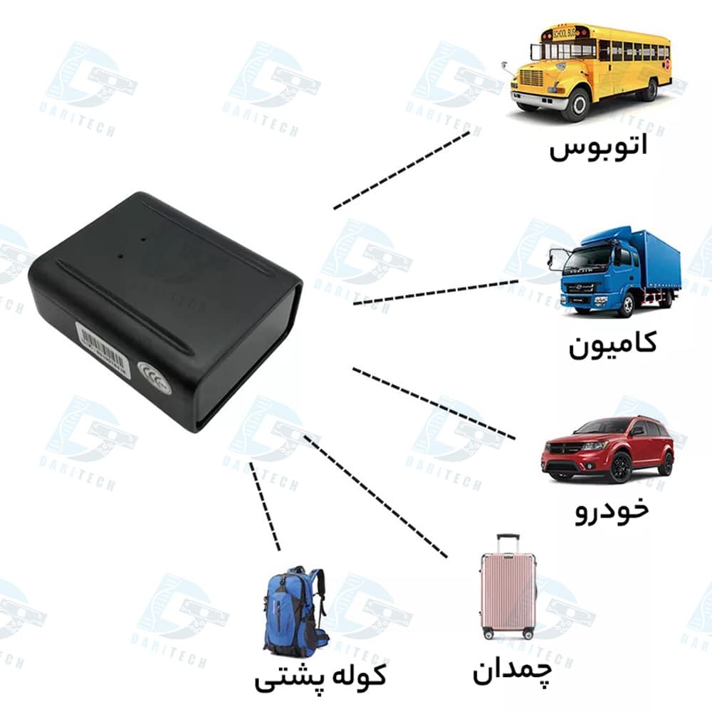 مینی ردیاب GPS آهنربایی ، مگنتی مدل AKSH GT20B (مناسب سالمند ، کودک و پت) — تصویر ۵
