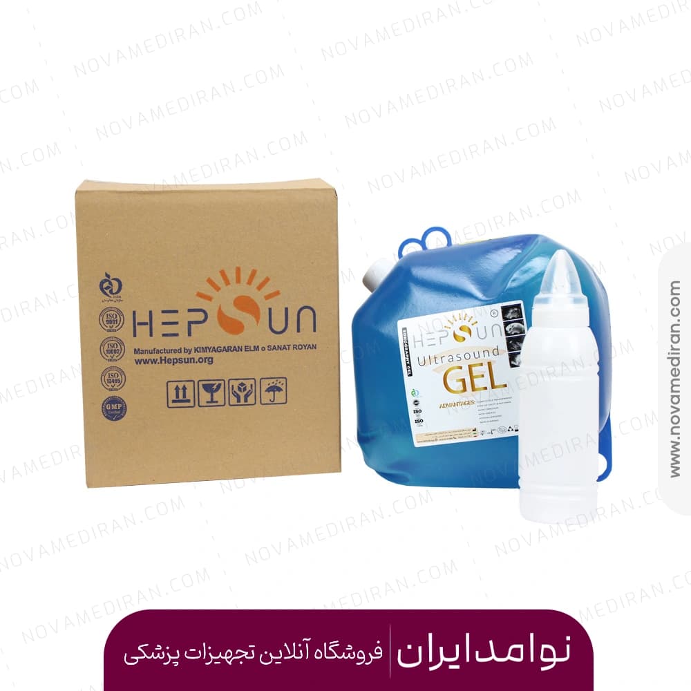 ژل سونوگرافی ۵ لیتری هپسان — تصویر ۵
