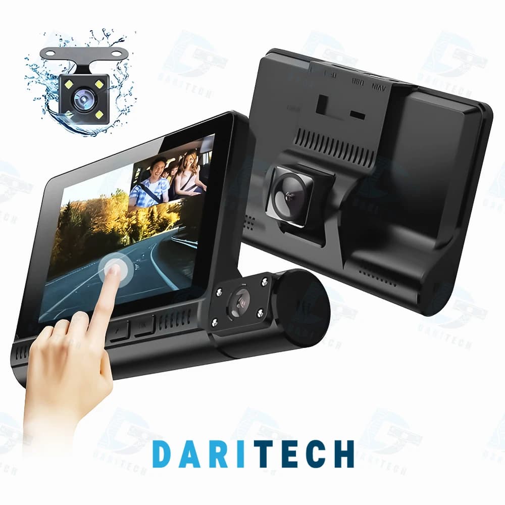 دوربین ثبت وقایع خودرو 3 لنز مدل L909 — تصویر ۵