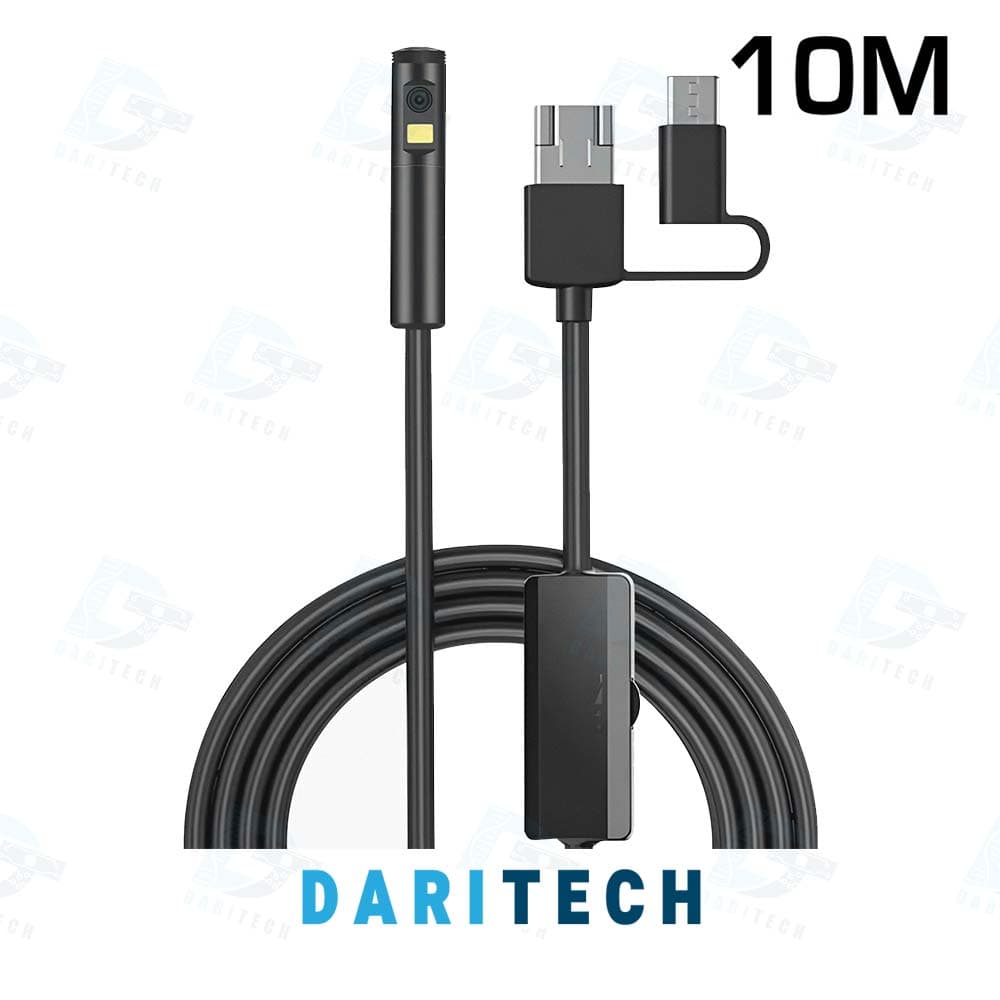 دوربین شلنگی و آندوسکوپی 10 متری مدل 2 لنز 8mm — تصویر ۵