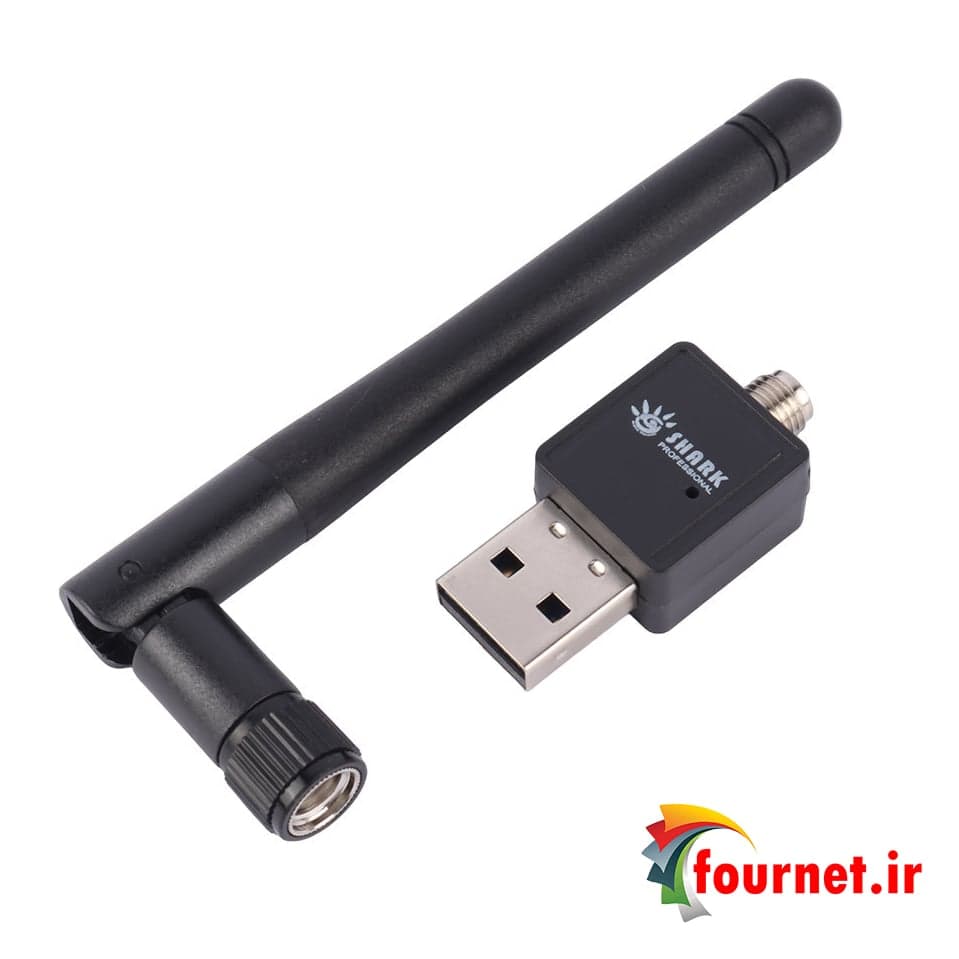 کارت شبکه بی سیم آنتن دار شارک 802.11N 300Mbps — تصویر ۶
