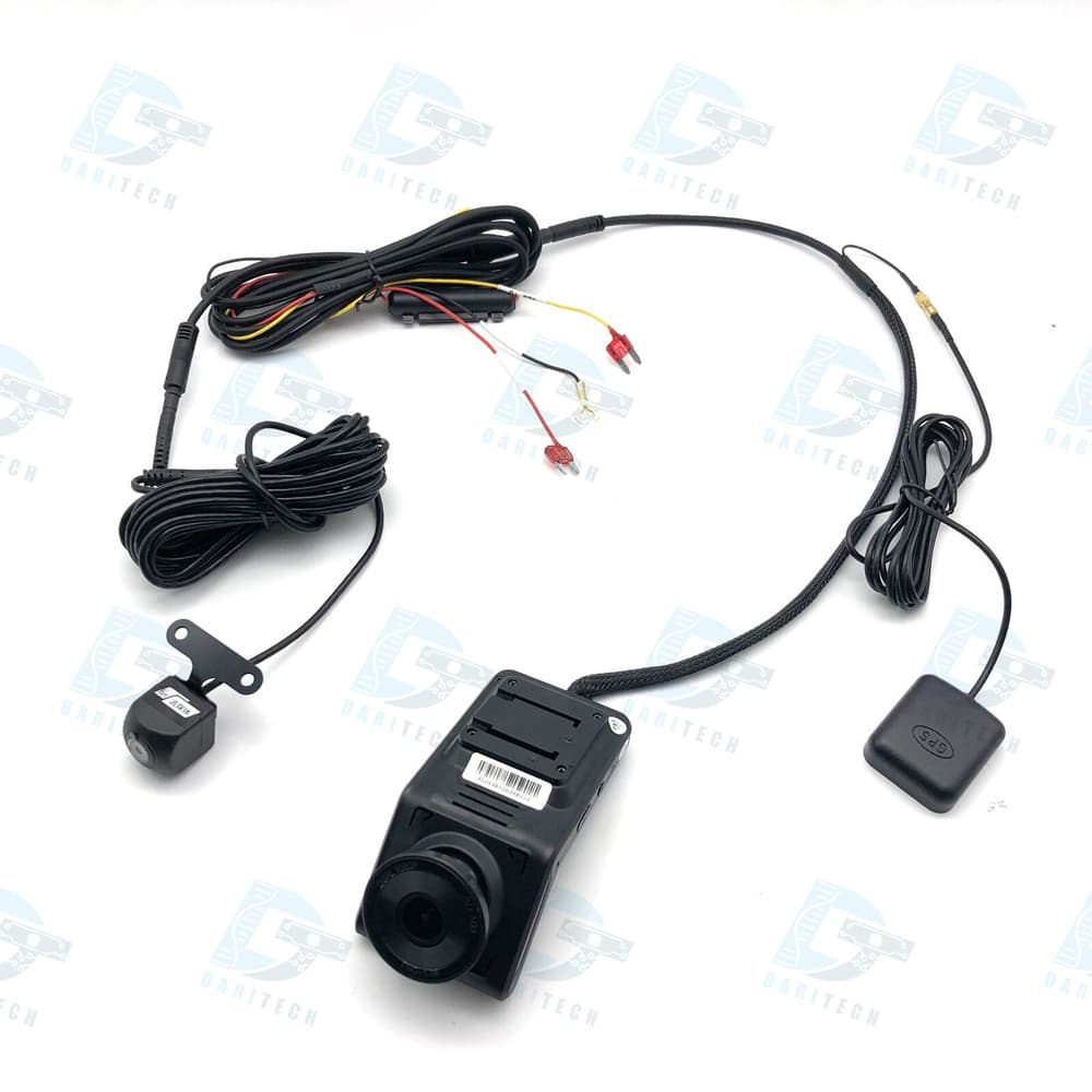 دوربین ثبت وقایع خودرو 2لنز سیمکارتی 4G مدل K18 با ردیاب GPS (ریجستر شده) — تصویر ۶