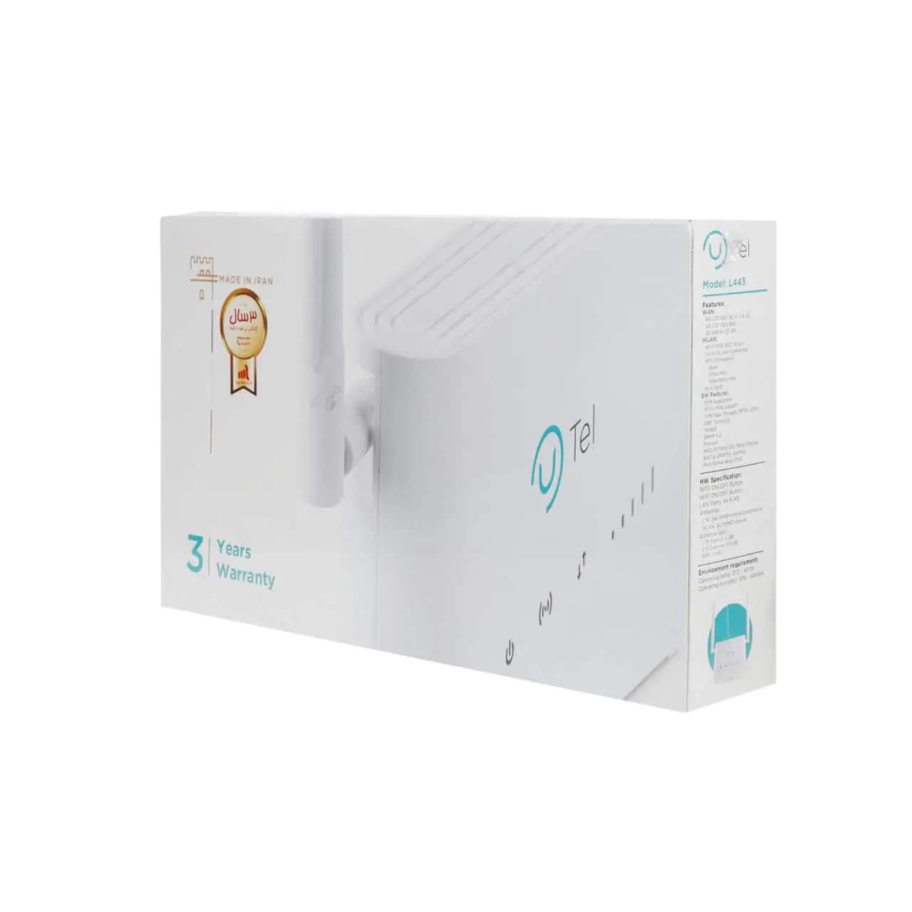 مودم 4G LTE Modem Router مدل U.TEL-L443 + سیمکارت ایرانسل — تصویر ۶