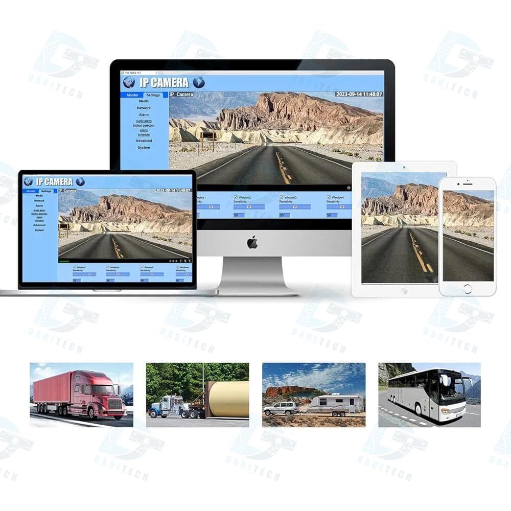 دوربین ثبت وقایع ماشین سنگین 2 لنز سیمکارتی — تصویر ۹
