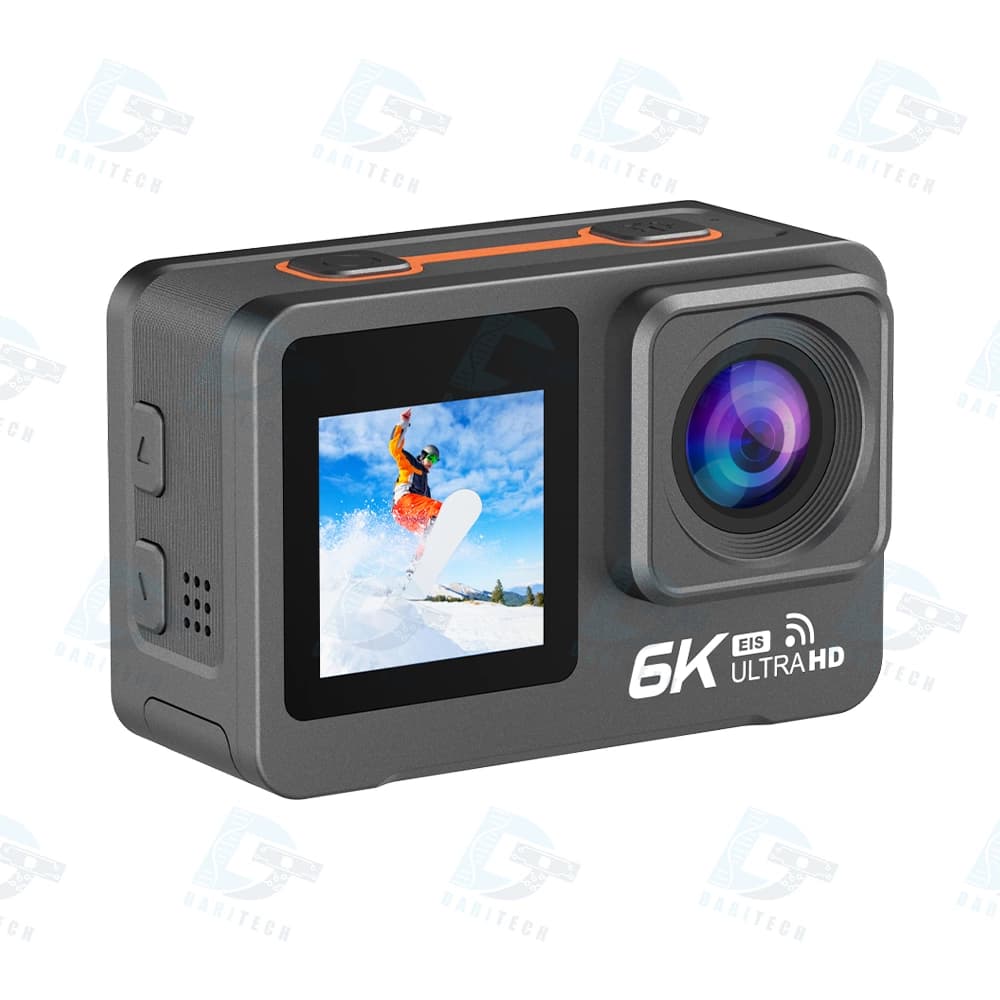 دوربین ورزشی اکشن کمرا (Action Camera) ضد آب 6K — تصویر ۱۲