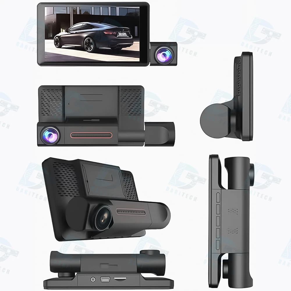 دوربین ثبت وقایع خودرو 3 لنز مدل XH208 — تصویر ۸