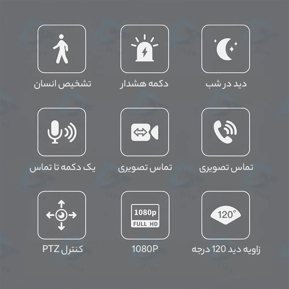 دوربین امنیتی کودک BABY CAM C31 — تصویر ۱۰