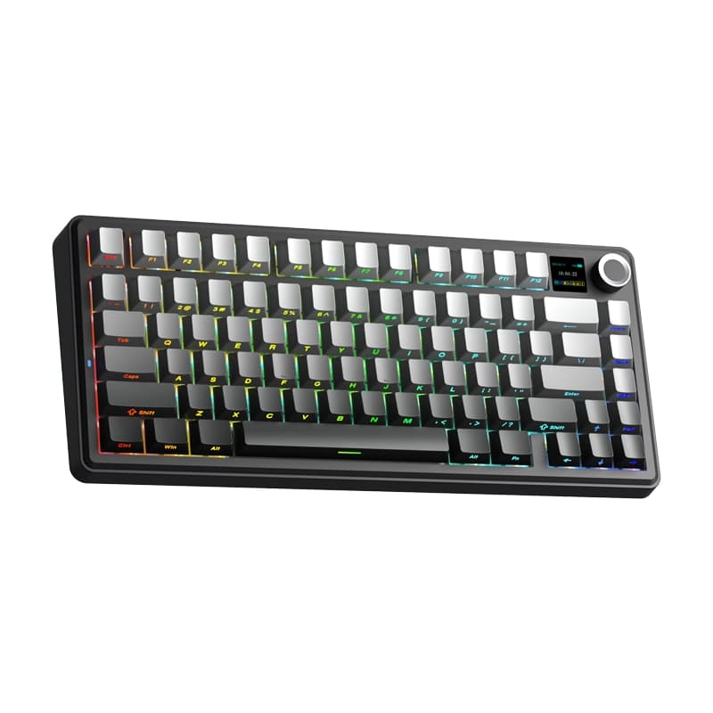 کیبورد بی سیم گیمینگ AULA F75 MAX GRADIENT GREY REAPER SWITCH — تصویر ۷