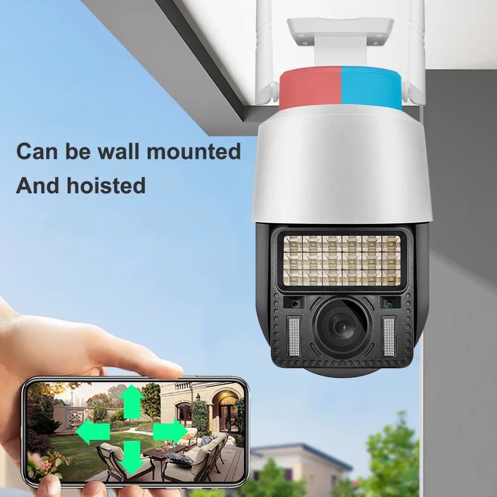 دوربین وای فای مینی اسپید دام وایرلس مدل C166 — تصویر ۵