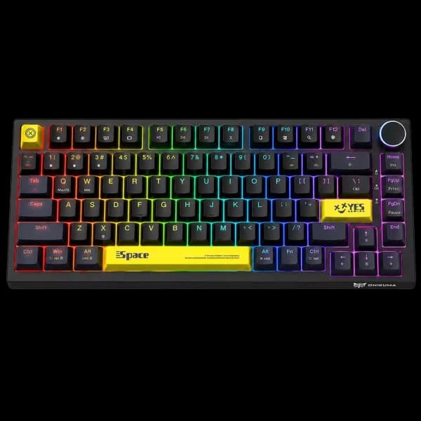 کیبورد گیمینگ مکانیکال RGB اونیکوما مدل Onikuma G52 new مشکی — تصویر ۲