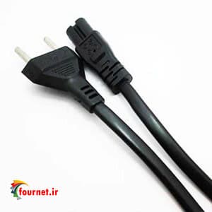 کابل برق دو چاک 1/5 متر رادیویی دتکس