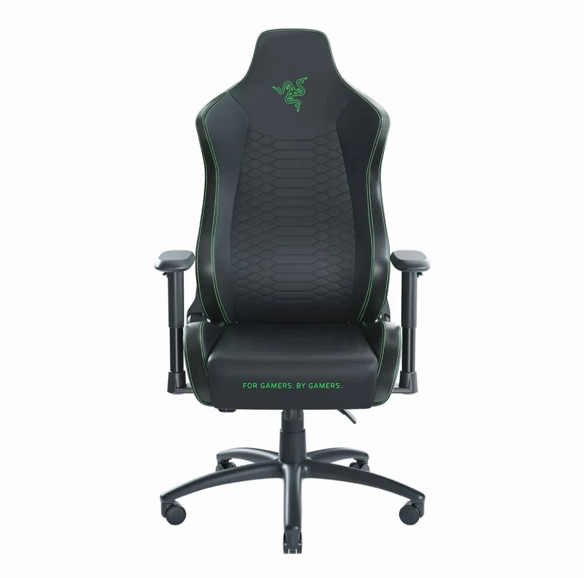 صندلی گیمینگ ریزر ISKUR X Black/Green — تصویر ۹