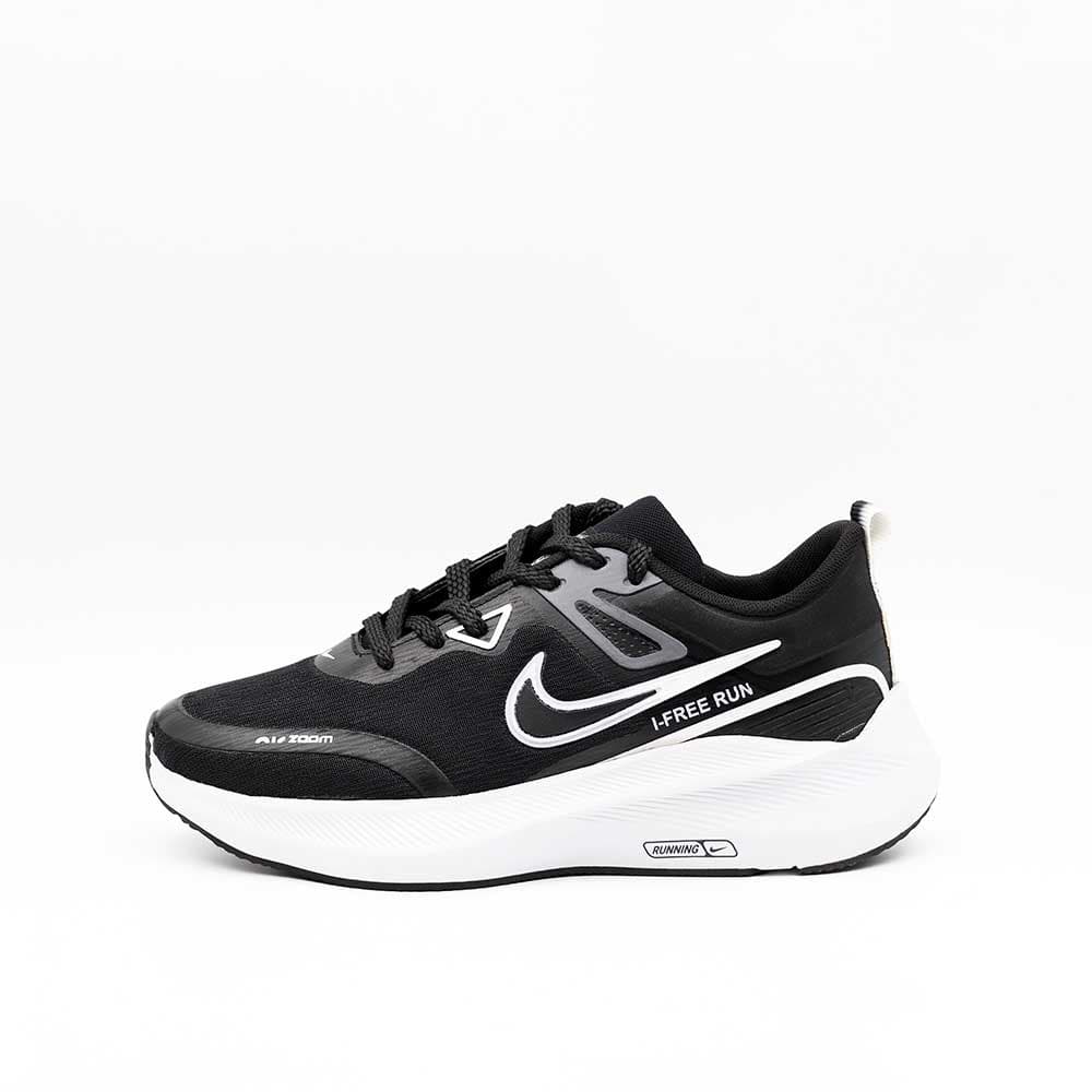 کفش اسپرت زنانه نایک مدل Nike i free master quality مشکی سفید — تصویر ۵