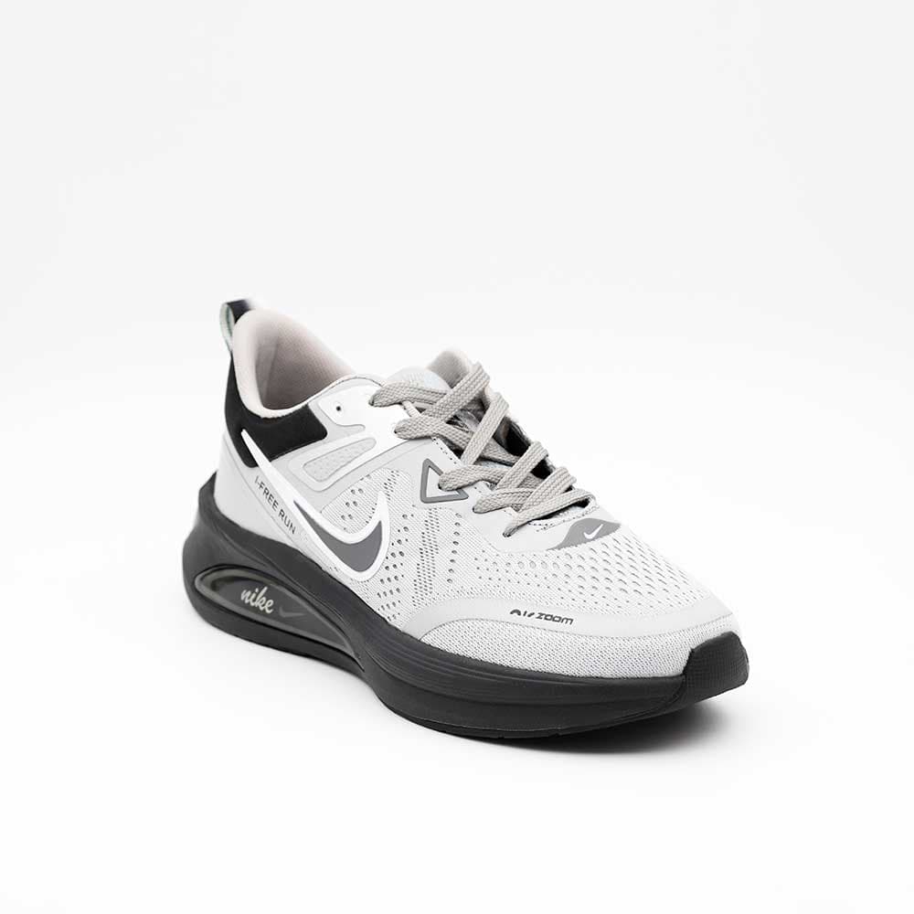 کفش اسپرت نایک مدل Nike i free master quality طوسی مشکی — تصویر ۲