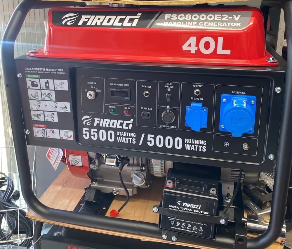 موتور برق 5.5 کیلووات فیروکسی ریموت دار مدل FSG8000E2-V-RC