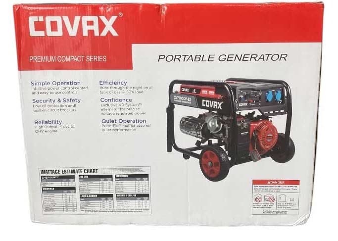 موتوربرق ۷.۵ کیلووات بنزینی کواکس مدل XL10000CV-E2 — تصویر ۳