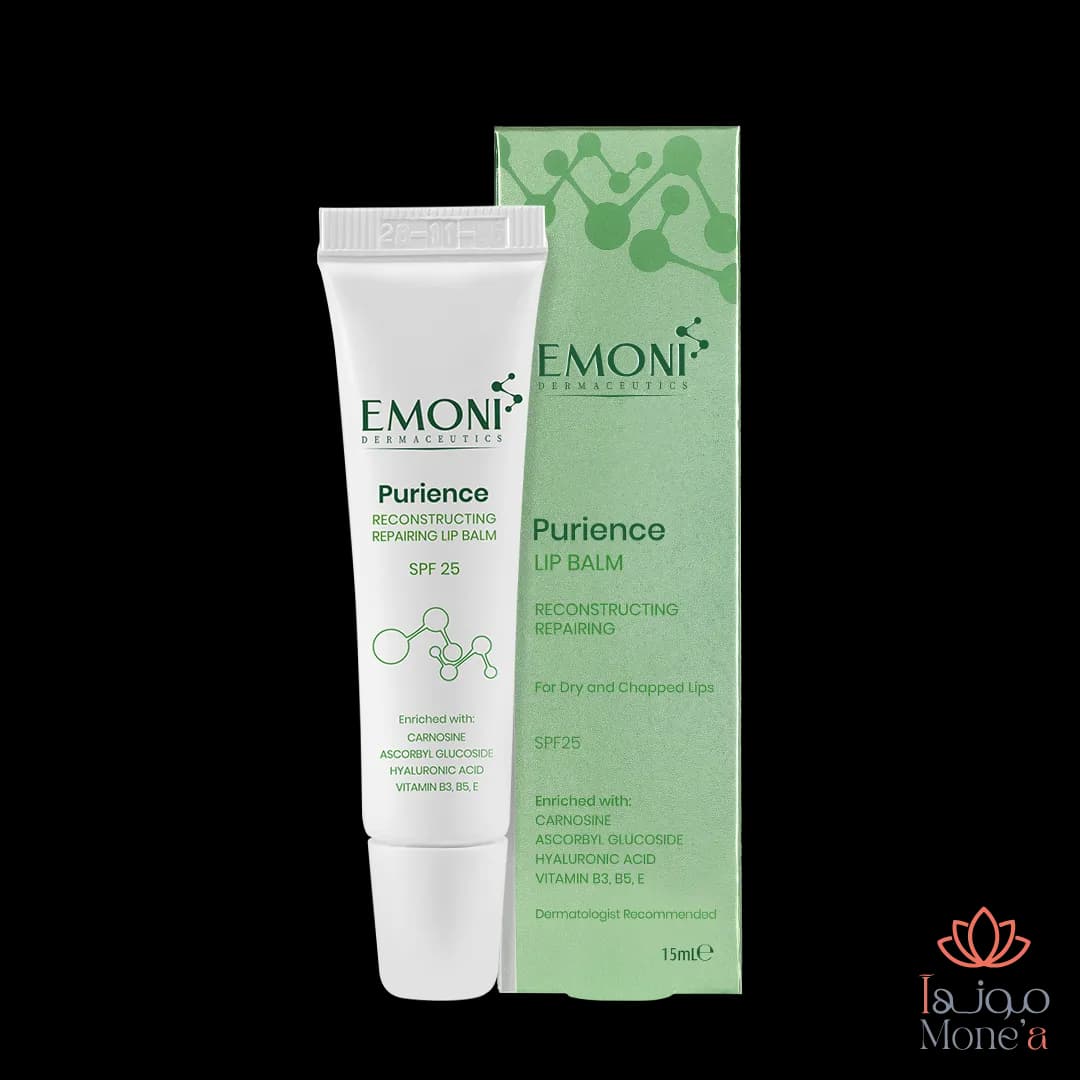 بالم لب ترمیم‌کننده و بازسازی‌کننده امونی مدل Purience SPF 25 حجم 15 میلی‌لیتر