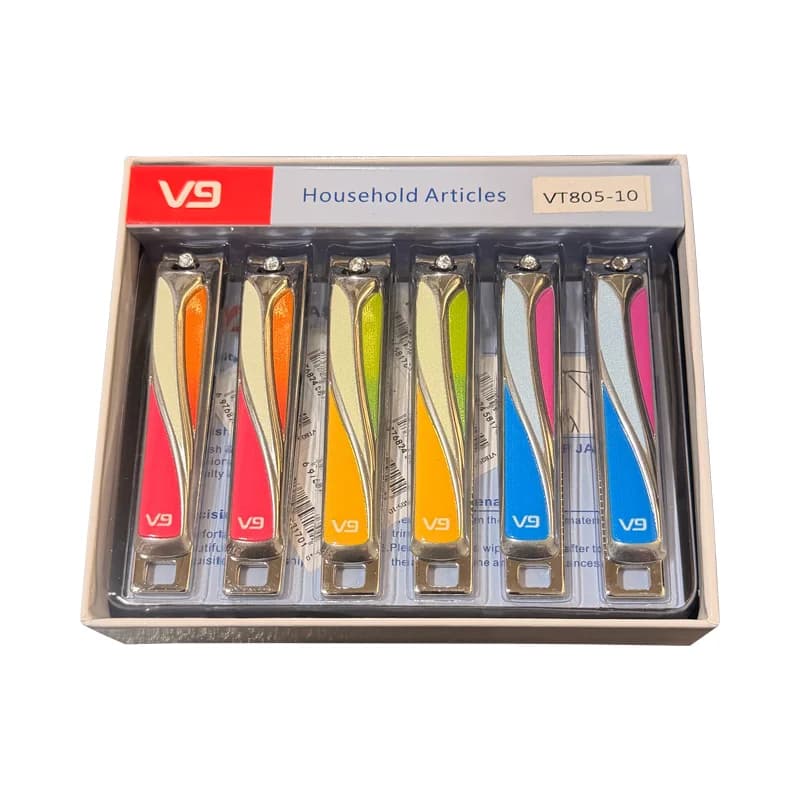 ناخن گیر بزرگ رنگی V9 مدل VT805-10
