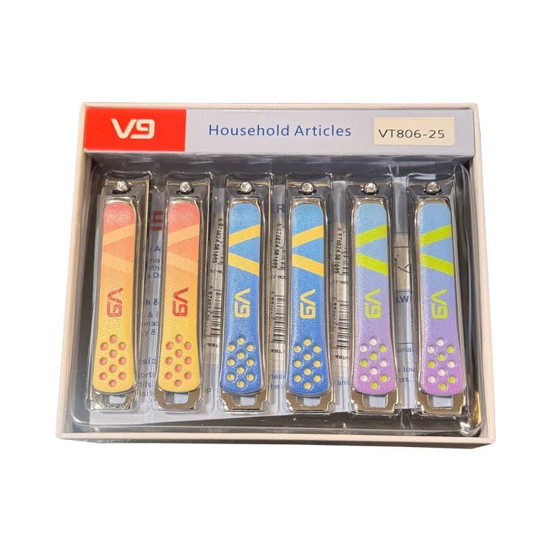 ناخن گیر بزرگ رنگی V9 مدل VT806-23