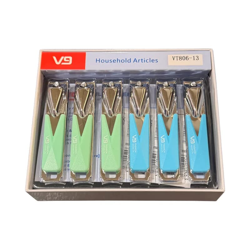 ناخن گیر بزرگ رنگی V9 مدل VT805-12 — تصویر ۲