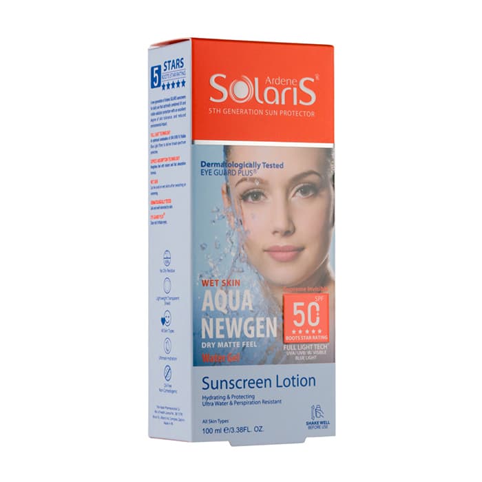 لوسیون ضد آفتاب آردن مدل Aqua Newgen با +SPF50 مناسب انواع پوست حجم 100 میلی لیتر — تصویر ۱۲