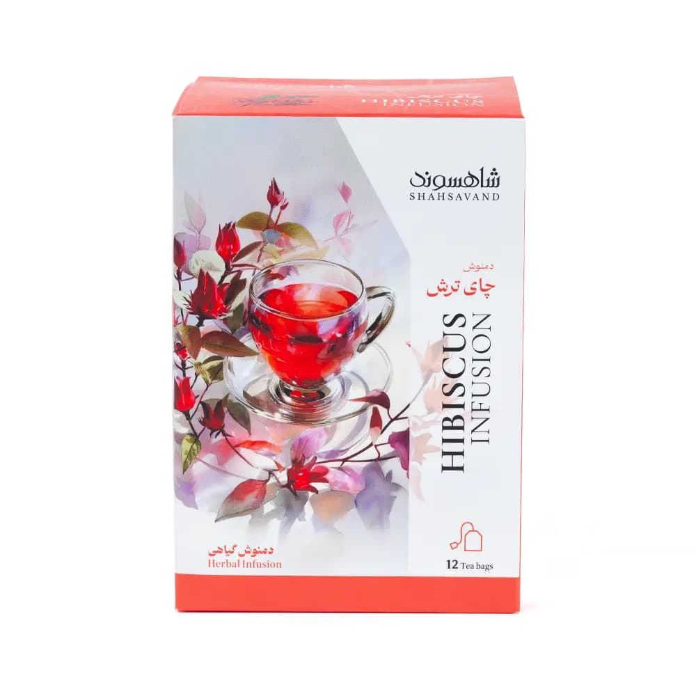 دمنوش گیاهی چای ترش 12 عددی شاهسوند جدید