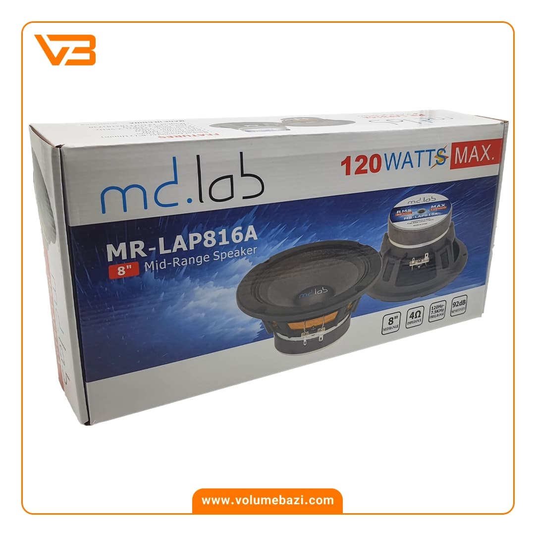 میدرنج 8 اینچ ام دی لب مدل MR-LAP 816 A – دو عددی — تصویر ۱۰