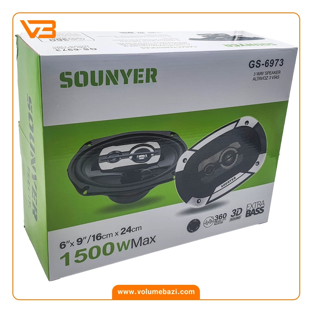 اسپیکر خودرو سونیر مدل GS-6973 – دو عددی — تصویر ۱۲