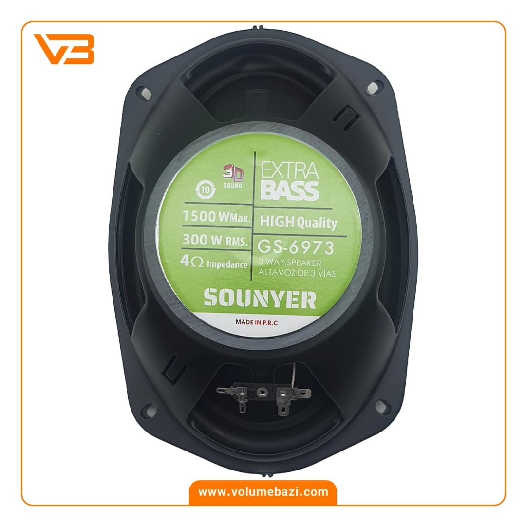 اسپیکر خودرو سونیر مدل GS-6973 – دو عددی — تصویر ۴