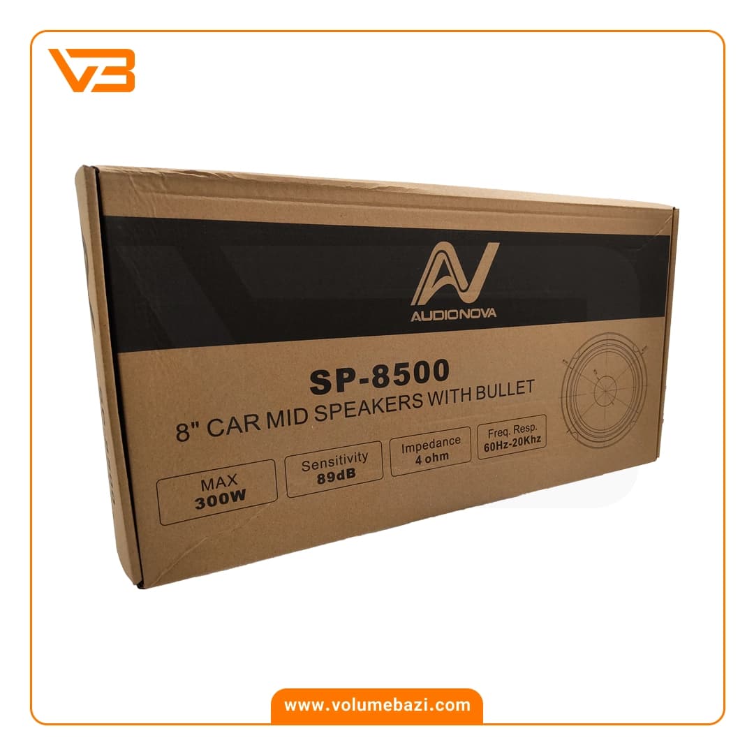 میدرنج 8 اینچ آدیو نوا مدل SP-8500 – دو عددی — تصویر ۱۲