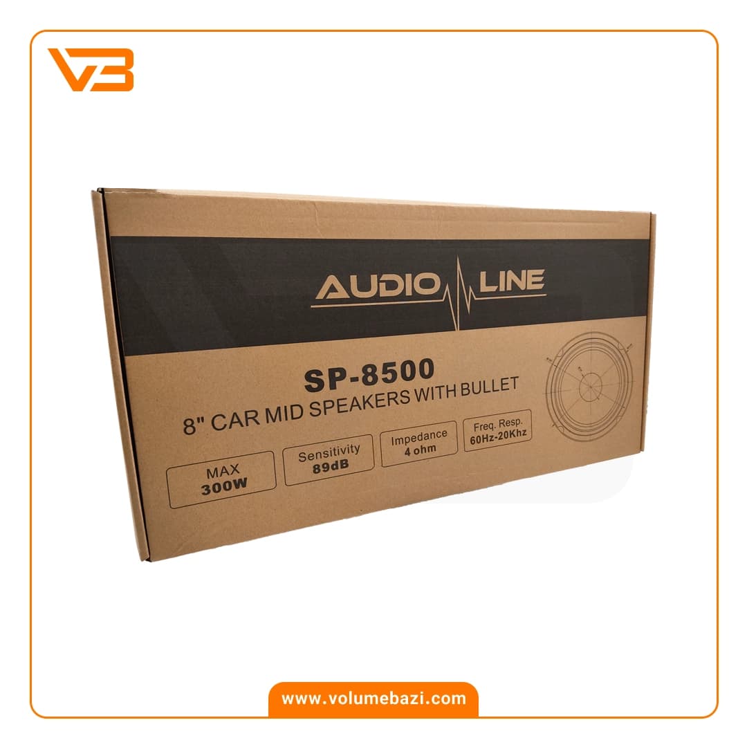 میدرنج 8 اینچ آدیو لاین مدل SP-8500 – دو عددی — تصویر ۶