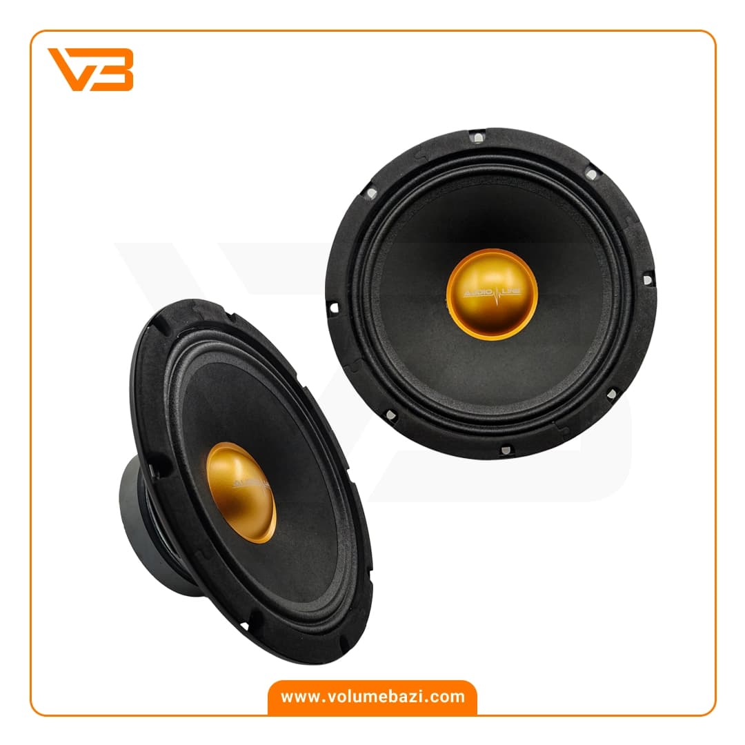 میدرنج 8 اینچ آدیو لاین مدل D-200C – دو عددی — تصویر ۷