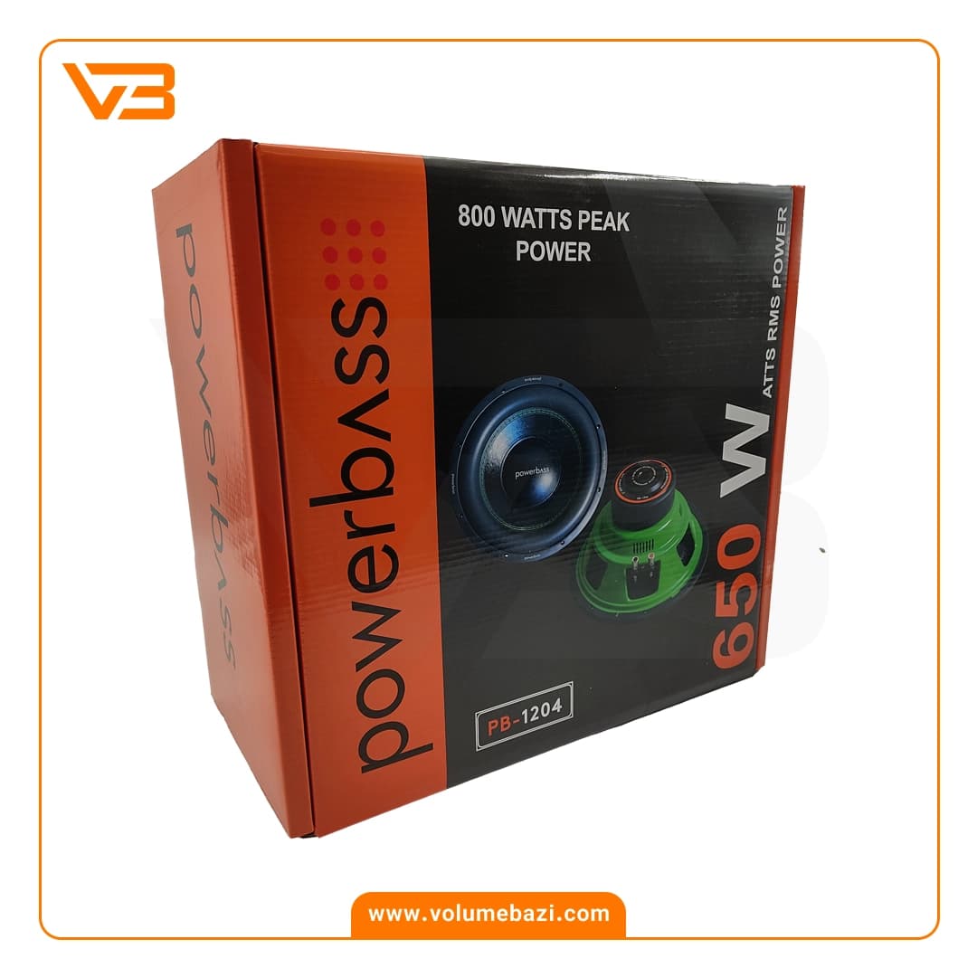 ساب ووفر پاور بیس مدل PB-1204 — تصویر ۵