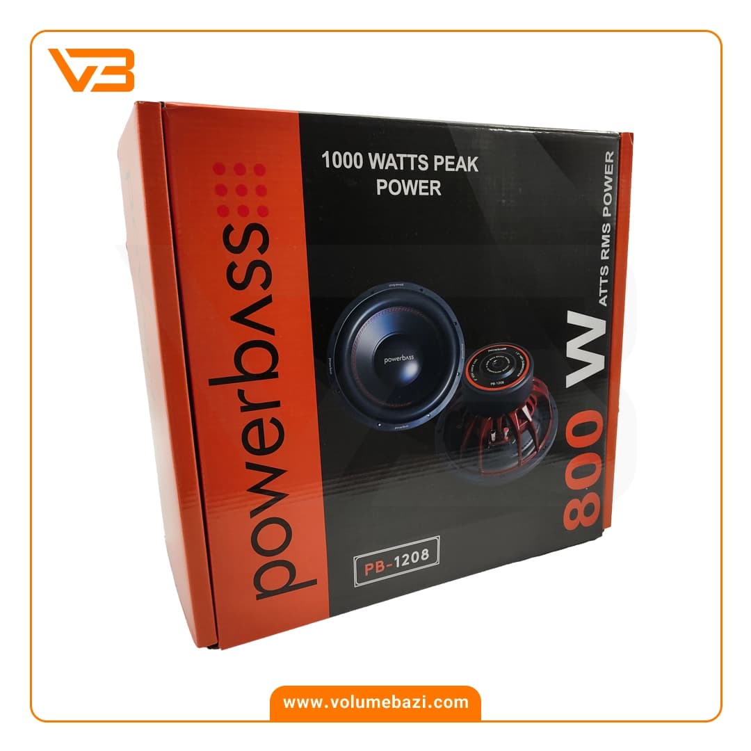 ساب ووفر پاور بیس مدل PB-1208 — تصویر ۱۰