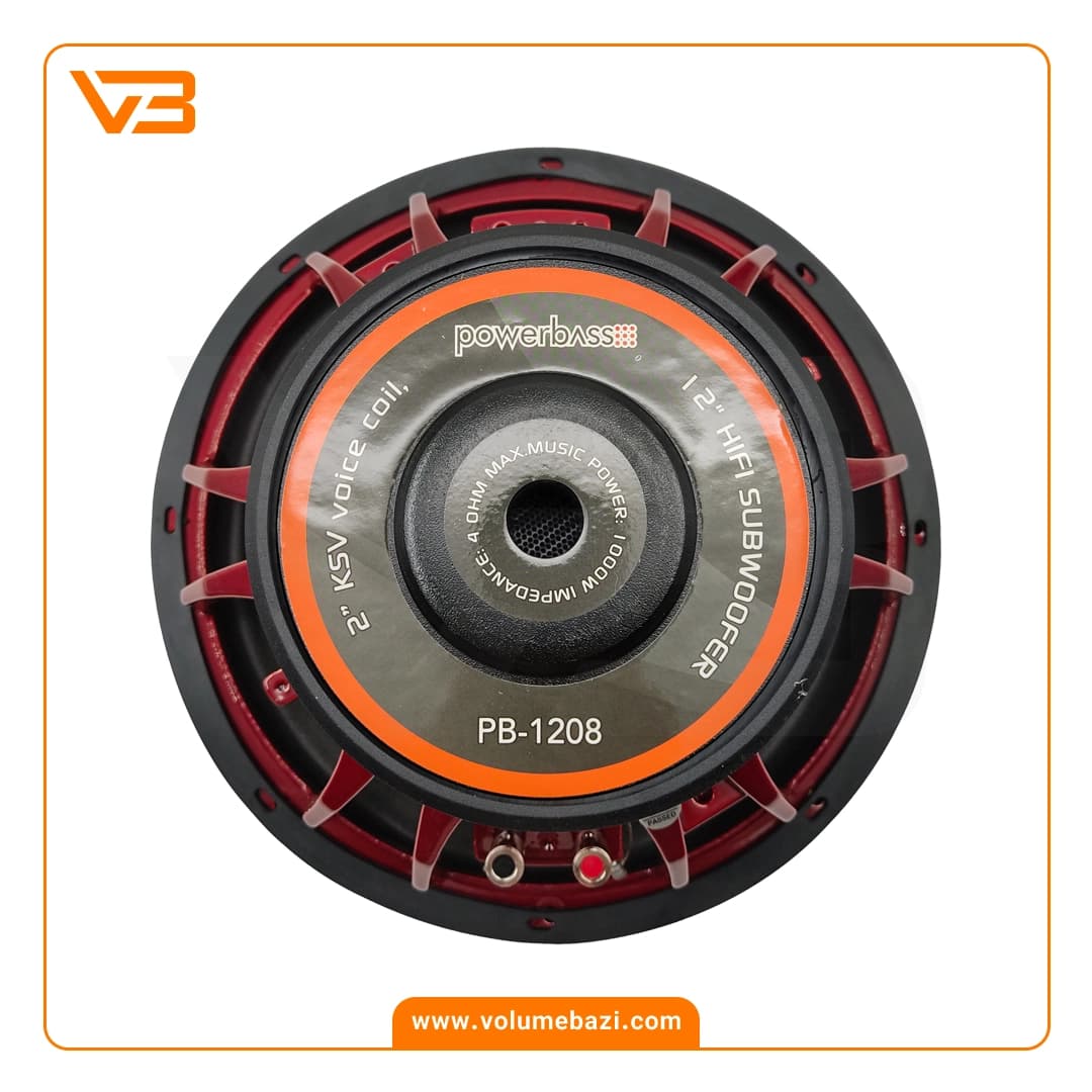 ساب ووفر پاور بیس مدل PB-1208 — تصویر ۷